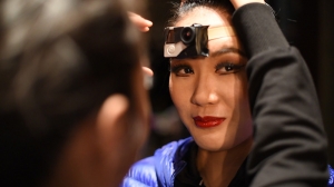 La prima ballerina Lily Wang con la videocamera GoPro, il terzo occhio. Quale nuovo video ne verrà fuori?