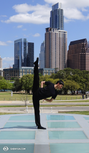 Daren Chou al Long Center for the Performing Arts, Austin, Texas. (foto di Pierre Huang) 