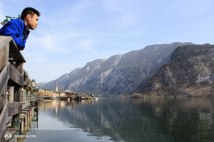 Okay, l'ultima foto di Hallstatt in Austria (foto dell’operatrice Annie Li)