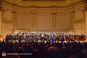 Entrambi i concerti del 15 ottobre al Carnegie Hall si sono conclusi con ovazioni e tre bis.
