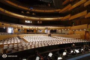 Torniamo alla Shen Yun World. Dopo Chicago, il gruppo si è diretto verso la capitale del Wisconsin dove ha presentato due spettacoli al Madison Overture Center for the Arts (foto della danzatrice Jeff Chuang)