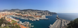 La prima tappa è stata in una città sulla costa mediterranea francese (foto di MC Leeshai Lemish)