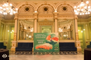 L’ingresso del Liceu, dove la compagnia si è esibita durante il weekend di Pasqua (foto della danzatrice Stephanie Guo)