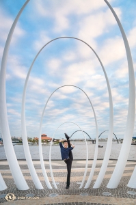 Questi sono gli ultimi giorni del tour dove la Shen Yun New York Company con il ballerino Albert Yang hanno terminato le loro esibizioni in Australia (foto del ballerino principale Kenji Kobayashi)