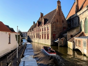 One of the many canals in this Belgium city that's often called the 'Venice of the North.'

(Photo by Han Ye)