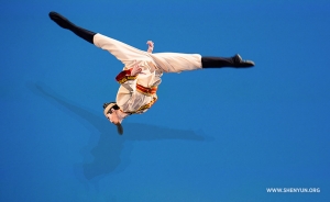 Layout step out di Johnny Tsai nella danza da lui selezionata (vincitore a pari merito del primo premio maschile junior)