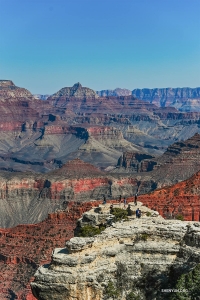 In un luogo come il Grand Canyon, è difficile non sentirsi piccoli di fronte alla vastità dell'universo e del creato.